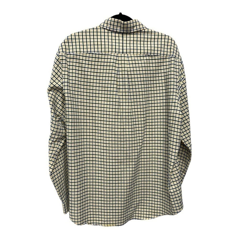 Polo Ralph Lauren Mens XL Shirt Stanton Classic Fit Blue Yellow Plaid - Picture 11 of 13